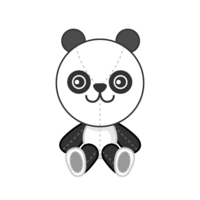 Plush panda