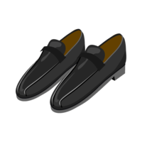 Black loafers