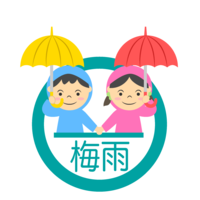 穿着河童的孩子的6月图标