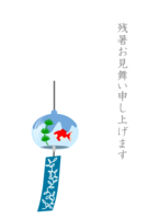 风铃的馀暑问候