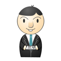 ビジネスマンの人アイコン