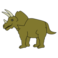 恐竜-ケラトプス