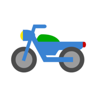 ポップなバイク