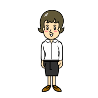 OLの女性