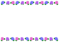 Hydrangea frame