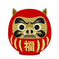 Boar Daruma