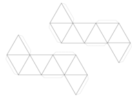 八面体展开图
