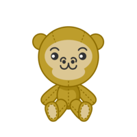 Monkey plush toy
