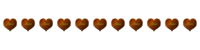 Valentine chocolate line line
