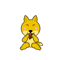 Acorn and fox character
