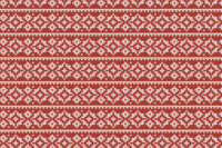 冬季背景(针织图案北欧红)