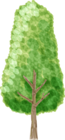 Tree-Simple pointillism style