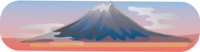 かっこいい-富士山(朝焼け)