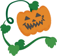 Halloween-Pumpkin face (vine)