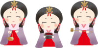 Three official women-Hinamatsuri