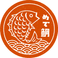 Seal-style sea bream and waves-Japanese style