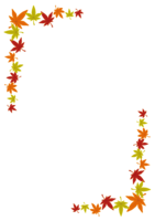 红叶角饰纵向框架