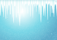 Background of icicles