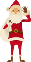 Fashionable (thin body) Santa Claus