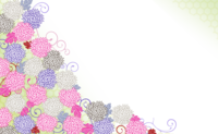 Kimono (Japanese style floral pattern) Lower left background-Background