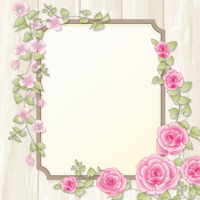 Rose invitation-card-frame-enclosed m