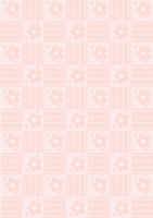 縦の四角桜柄の背景フリーイラスト画像