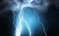 Real cool lightning-background
