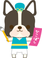 French Bulldog (dog) Tanabata (Hikoboshi writing a strip) Animal