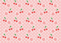 Cherry blossom pattern / Spring background