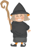 Halloween of the witch (stick)