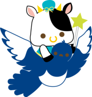 Tanabata of cow (Hikoboshi riding a magpie) Animal