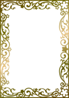Sakura gold (gold) Iron-style stylish frame frame