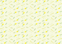 yellow flower and ribbon background