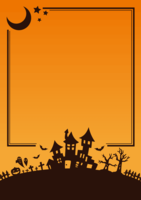 Halloween frame