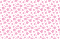 Cherry blossom pattern background illustration-Spring