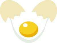 鸡蛋-碎食物-食材-美食