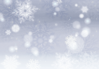Winter background illustration (snowflake pattern-pattern-simple white white system)