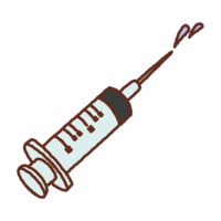 Cute medical (syringe)