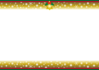 Fashionable Christmas with glittering snowflakes-frame frame