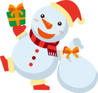 Winter (Santa Claus of snowman)