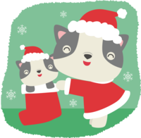 French-Bulldog (dog) Santa Claus Christmas cute animal