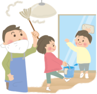 Family cleaning