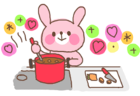 做饭的兔子gif动画