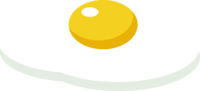 煎鸡蛋食物-食材-美食