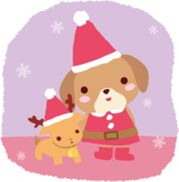 Beagle (dog) Santa Claus Christmas cute animal