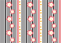 Japanese modern cherry blossoms / spring background