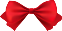 Red Ribbon-Pretending to be a double bowtie