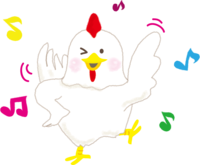Cute 2017 Zodiac (rooster) dancing