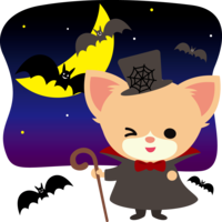 Halloween (Count bat) Chihuahua (dog) cute animal