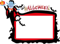 Halloween (Count Dracula) Frame Frame